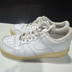 White Nike Air Force 1!